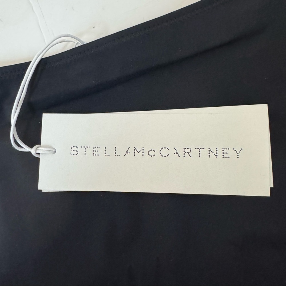 NWT STELLA MCCARTNEY Swim Falabella Chain Detail Bikini Bottom Black Size S - Picture 8 of 16